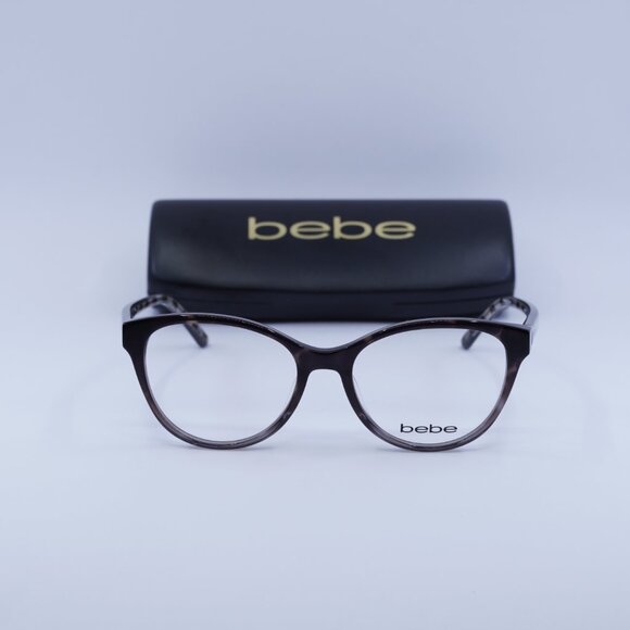 Bebe BB5195 001 Cat Eye Eyeglasses 53mm – Jet Gradient - Picture 2 of 8